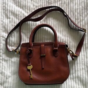 Fossil Ryder Satchel with Additional Crossbody Strap